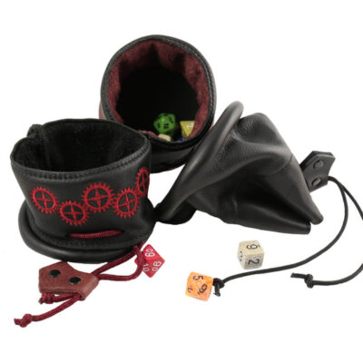 Dice Bag Cup Leather - Fully Convertable