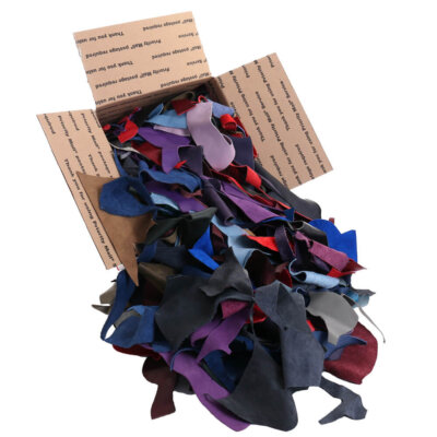 Assorted Leather Scraps - 10lbs