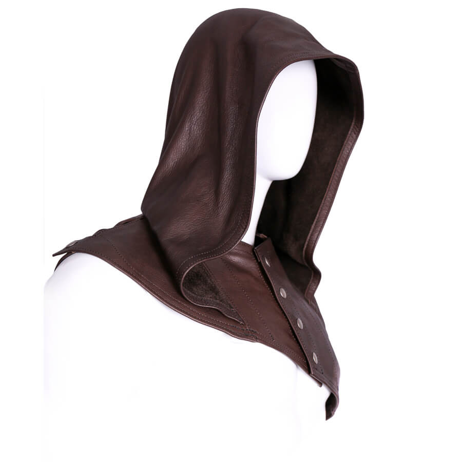 punk rogue cowl hood scarf