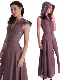 Ranger Dress with Baroque Embroidery
