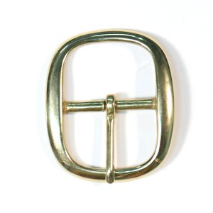 1 1/2" Buckle Oval Brass