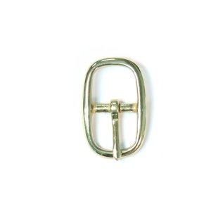 3/4" Buckle Oval Brass