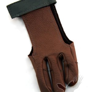 3 Finger Archery Glove-Deer/Deer