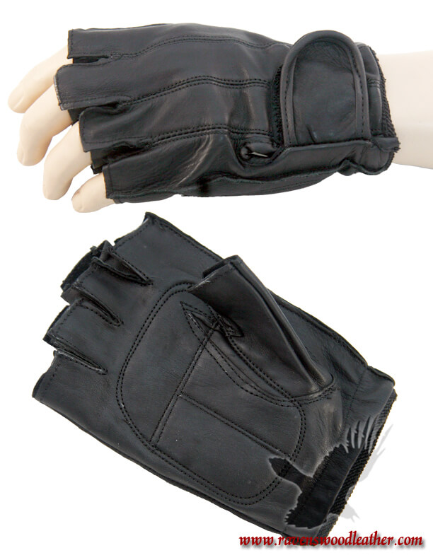 Fingerless Gel Palm Gloves