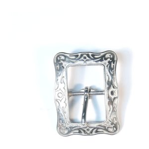 1" Floral Buckle Square