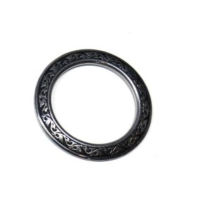 O-RING FLORAL 2.00 SHADOW SILVER