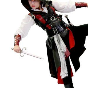 assassin creed Leather Assassin Dress