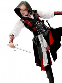 assassin creed Leather Assassin Dress