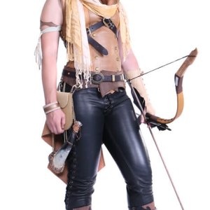 desert archer Leather Archer Bodice