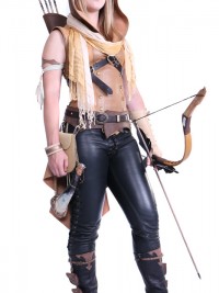 desert archer Leather Archer Bodice