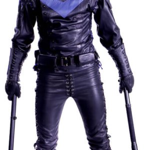 nightwing Leather Nightwing Jacket