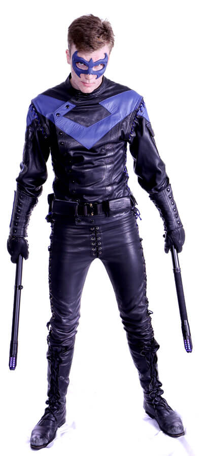 Leather Nightwing Jacket