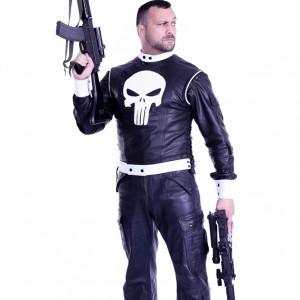 punisher Leather Punisher Jacket