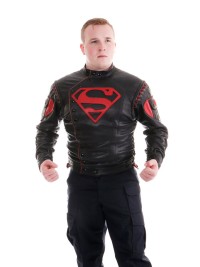 superboy Leather Super Jacket