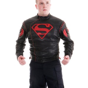 superboy Leather Super Jacket