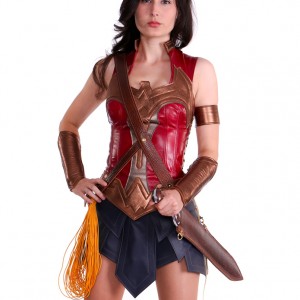 wonderwoman2 Leather Wonder Woman CosPlay