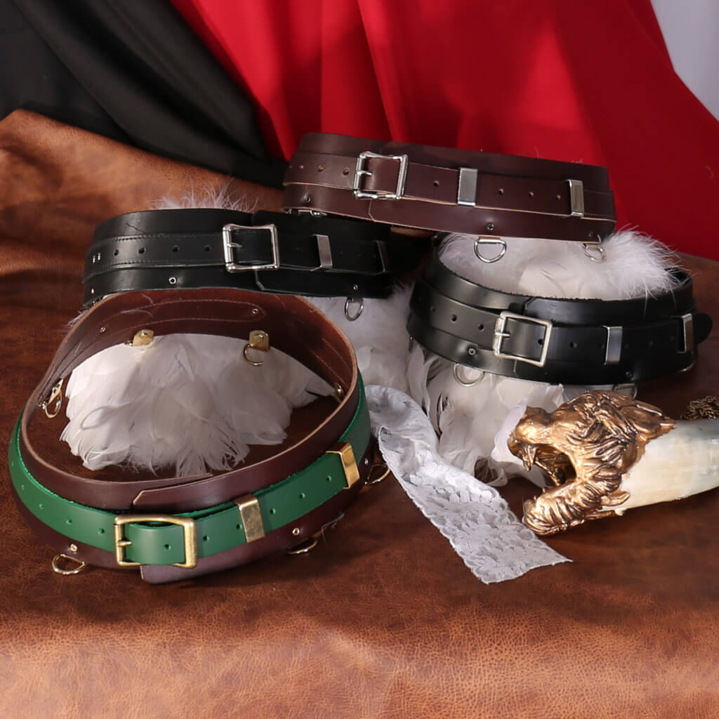 Shop for Women's Warrior Belts - Ravenswood Leather Clothing