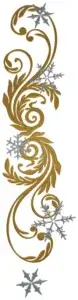 Baroque Snowflake