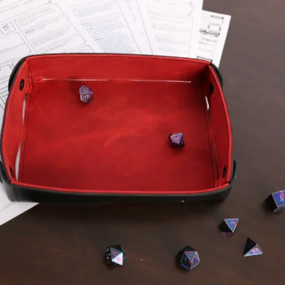 Leather Dice Tray - Rectangle
