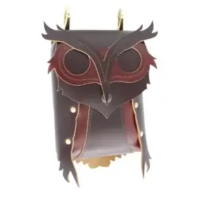 Large Owl Pouch - Clip