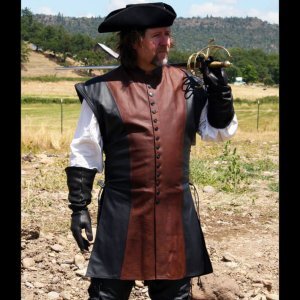 Huntsman Jerkin Custom Leather Vest
