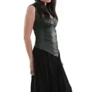 bodice green and black 4