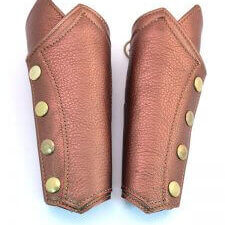 Wonder woman leather bracer - Hippolyta